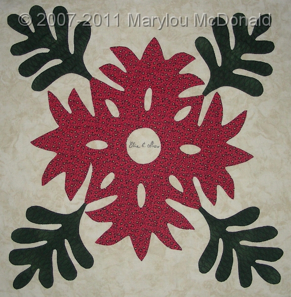 Baltimore Album Quilt History